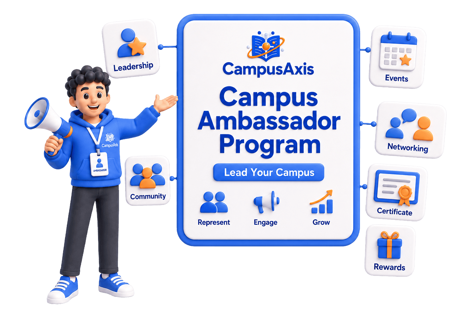 Campus Ambassador Program — Represent CampusAxis at your university